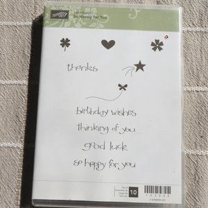 Stampin' Up So Happy For You Stamp Set
